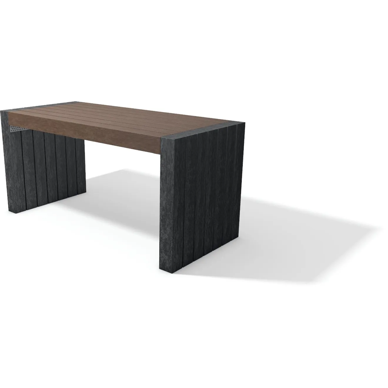 Tisch Calero schwarz-braun