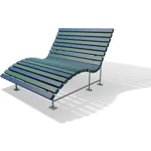 Liegebank Eldorado bunt