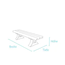 Kinderbank Canetti Abmessung