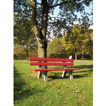 Anwendungsbeispiel Picadilly rot/grau im Park